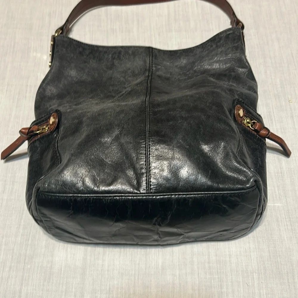 TANO Black Leather Women’s Bag